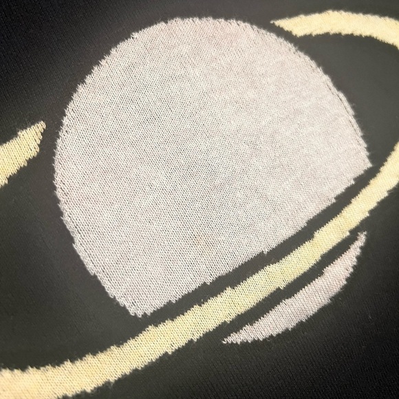 AlexaChung Blue Planet Intarsia Crew Neck Saturn Sweater - Picture 13 of 14